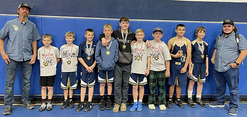 Middle school wrestinling CAC Championship Tournament