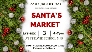 Santa's Market flyer